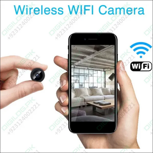 a9Mini WiFi Camera with Night Vision Magnetic Wireless Micro Camera with Phone App, HD Video Surveillance Camcorder for Home Security & Remote Monitoring
